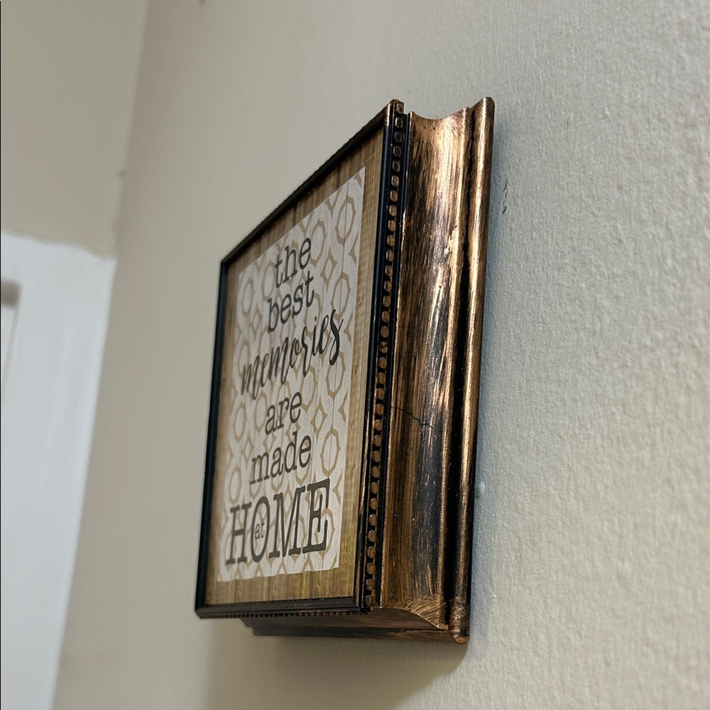 Decorative Wall Sign with Inspirational Quote (NWOT) - Picture 2 of 4